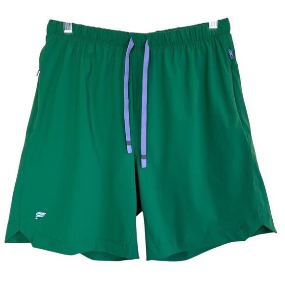 Fabletics The One Short 7in lined in Putting Green Athletic Lightweight Sz Sm - Picture 2 of 16